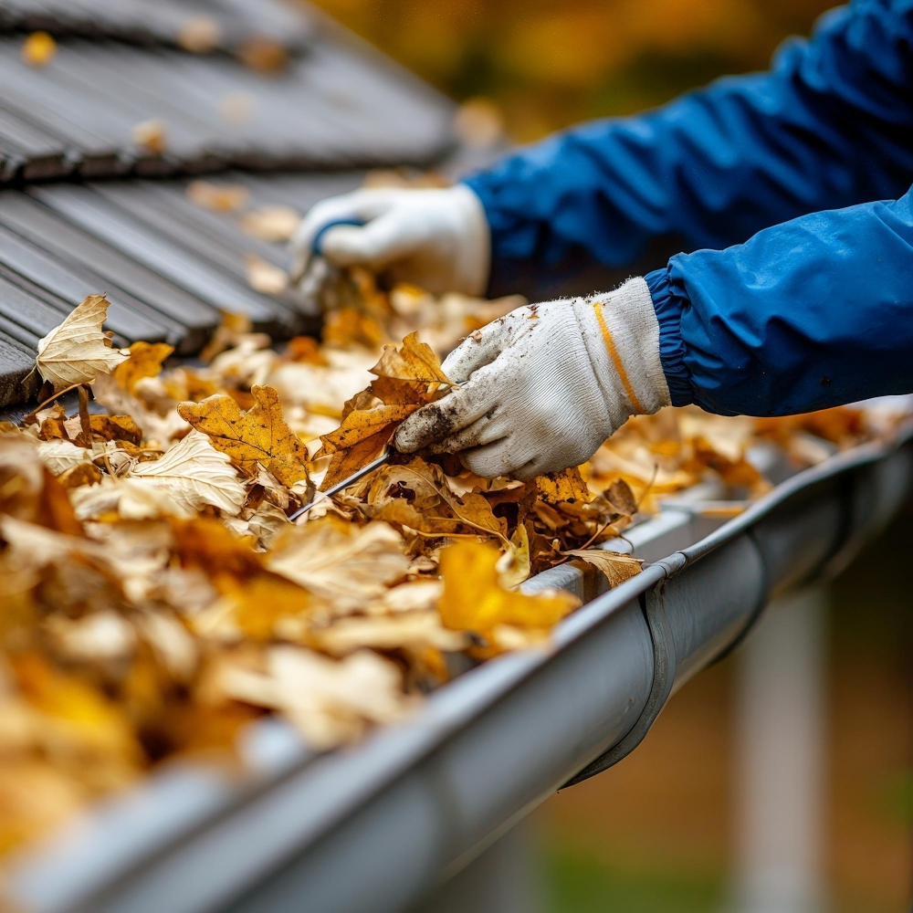 Traditional Gutter Cleaning